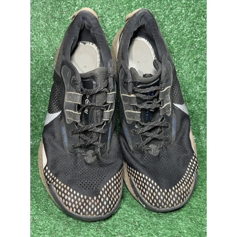 Nike Pegasus Trail 3 Mens Size 13 Black Brown Outdoor Running Shoes DM6161-010